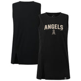 Los Angeles Angels Levelwear Women's Influx Team Arch Tank Top Outlet