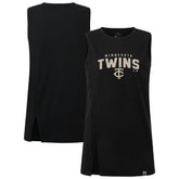 Minnesota Twins Levelwear Women's Influx Team Arch Tank Top Sale