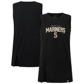 Seattle Mariners Levelwear Women's Influx Team Arch Tank Top Sale
