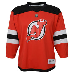 New Jersey Devils Youth Replica Custom Jersey - Red | NHL Clearance