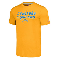 Los Angeles Chargers Homage Unisex The NFL ASL Collection by Love Sign American Sign Language T-Shirt - Gold - NFL