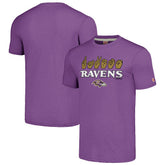 Baltimore Ravens Homage Unisex The NFL ASL Collection by Love Sign American Sign Language T-Shirt - Purple - NFL