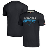 Carolina Panthers Homage Unisex The NFL ASL Collection by Love Sign American Sign Language T-Shirt - Charcoal - NFL