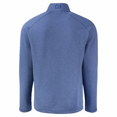 New York Mets Cutter & Buck Peshastin Eco Fleece Recycled Raglan Quarter-Zip Top Outlet
