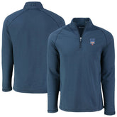 New York Mets Cutter & Buck Peshastin Eco Fleece Recycled Raglan Quarter-Zip Top Near Me