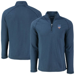 New York Mets Cutter & Buck Peshastin Eco Fleece Recycled Raglan Quarter-Zip Top Near Me