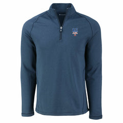 New York Mets Cutter & Buck Peshastin Eco Fleece Recycled Raglan Quarter-Zip Top Near Me