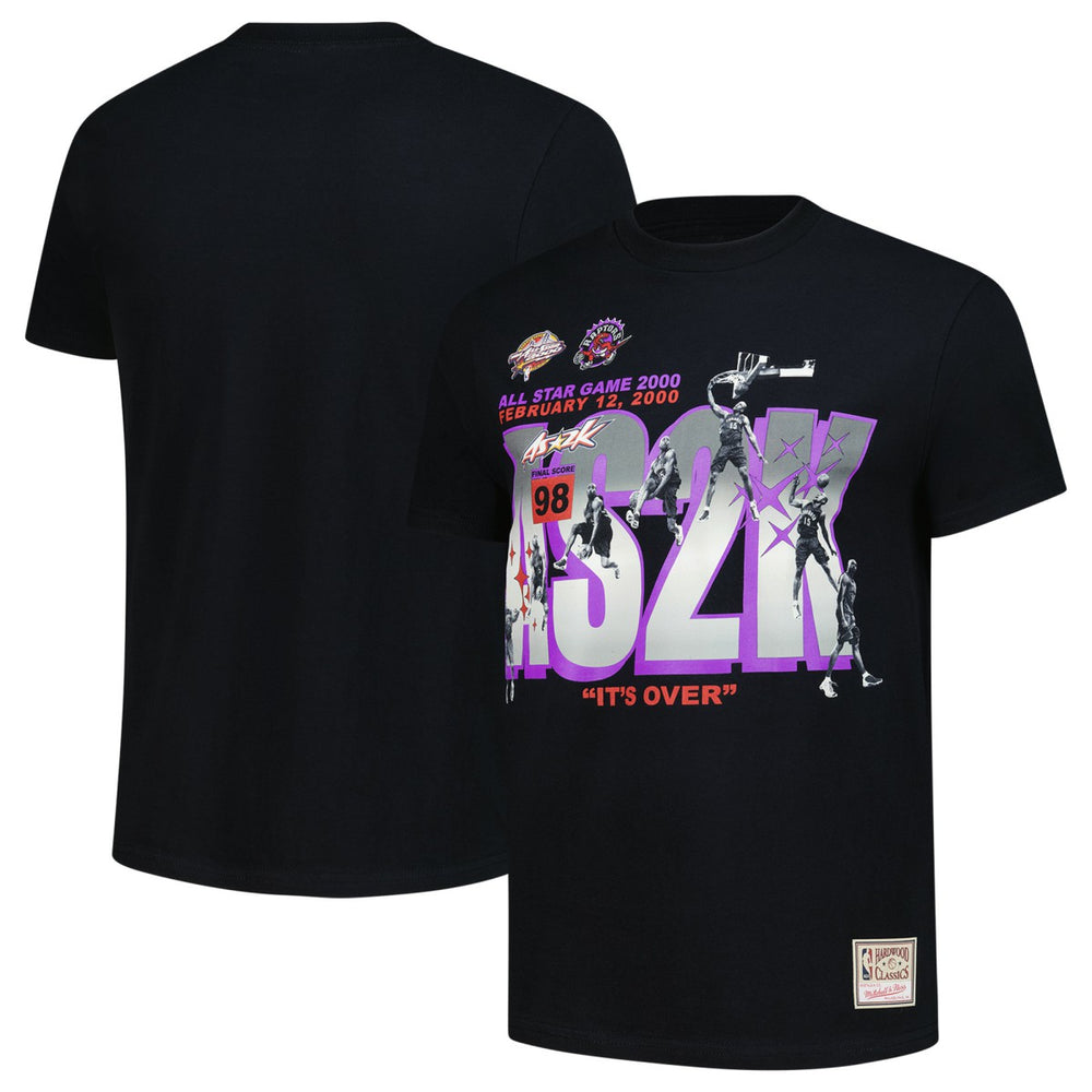 Mitchell & Ness Vince Carter Toronto Raptors 2000 All-Star Game It's Over T-Shirt Black