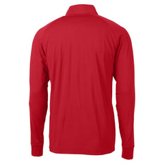 Kansas City Chiefs Cutter & Buck Adapt Eco DryTec Raglan Quarter-Zip Jacket - Red - NFL
