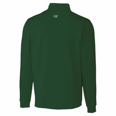 Green Bay Packers Cutter & Buck Traverse Stretch Quarter-Zip Top - Hunter Green - NFL