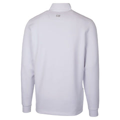 Green Bay Packers Cutter & Buck Traverse Stretch Quarter-Zip Top - White - NFL