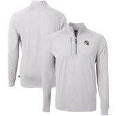 Arizona Cardinals Cutter & Buck Big & Tall Adapt Eco Raglan Quarter-Zip Jacket - Heather Gray - NFL