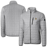 Minnesota Vikings Cutter & Buck Big & Tall Rainier PrimaLoft Eco Insulated Full-Zip Hoodie Puffer Jacket - Gray - NFL