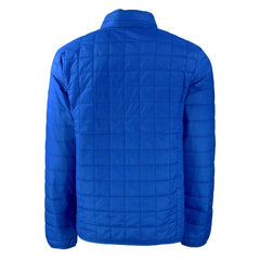 New York Giants Cutter & Buck Big & Tall Rainier PrimaLoft Eco Insulated Full-Zip Puffer Jacket - Royal - NFL