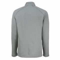 Denver Broncos Cutter & Buck Peshastin Eco Fleece Tri-Blend Raglan Recycled Quarter-Zip Jacket - Heather Gray - NFL