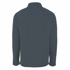 New York Jets Cutter & Buck Peshastin Eco Fleece Recycled Half-Zip Top - Heather Black - NFL