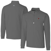 Arizona Cardinals Cutter & Buck Big & Tall Traverse Stretch Quarter-Zip Top - Gray - NFL