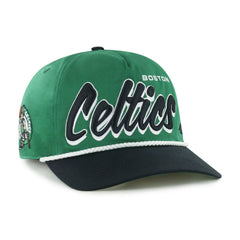 47 brand Boston Celtics '47 Dropshadow Rope Hitch Adjustable Hat Kelly Green/Black