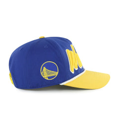 47 brand Golden State Warriors '47 Dropshadow Rope Hitch Adjustable Hat Royal/Gold