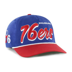 47 brand Philadelphia 76ers '47 Dropshadow Rope Hitch Adjustable Hat Royal/Red
