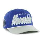 47 brand Dallas Mavericks '47 Dropshadow Rope Hitch Adjustable Hat Blue/Gray