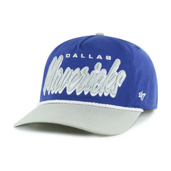 47 brand Dallas Mavericks '47 Dropshadow Rope Hitch Adjustable Hat Blue/Gray