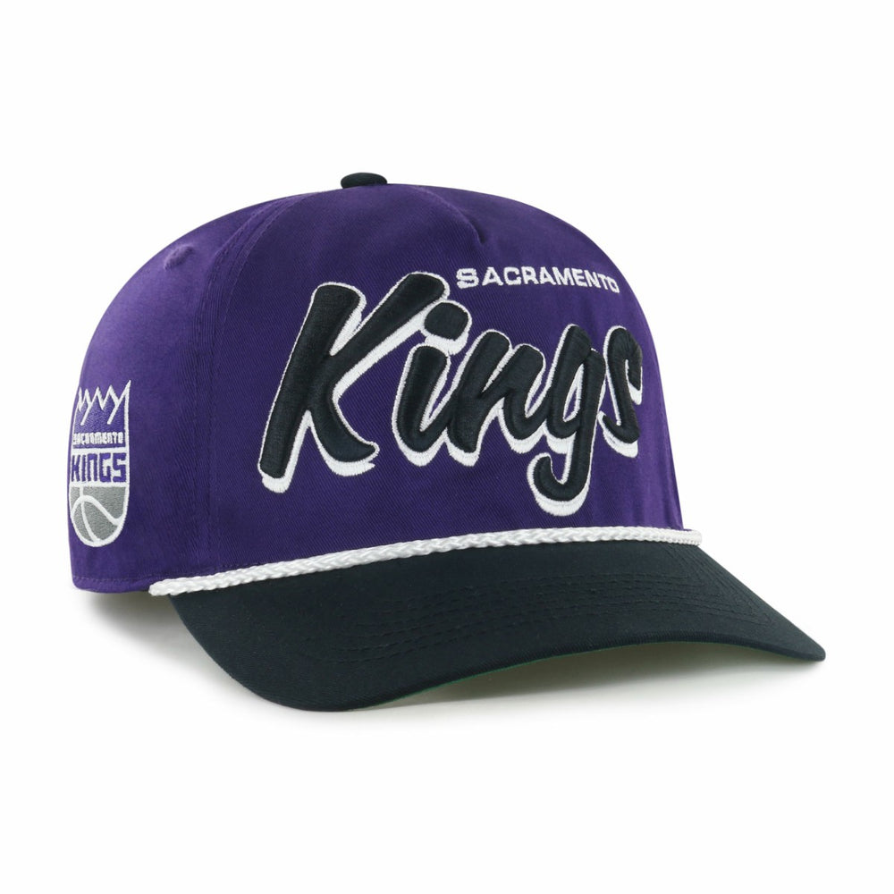 47 brand Sacramento Kings '47 Dropshadow Rope Hitch Adjustable Hat Purple/Black