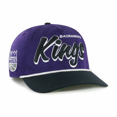 47 brand Sacramento Kings '47 Dropshadow Rope Hitch Adjustable Hat Purple/Black