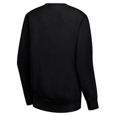 Golden State Warriors G-III 4Her by Carl Banks Women's Leopard Heart Fleece Pullover Sweatshirt Black