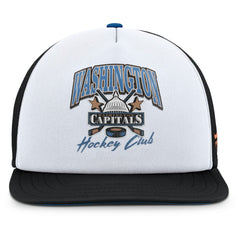 Washington Capitals Fanatics Decades Collection Foam Front Snapback Hat - White/Black | Fanatics discount