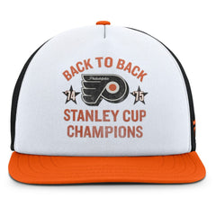 Philadelphia Flyers Fanatics Decades Collection Foam Front Snapback Hat - White/Orange | Fanatics discount