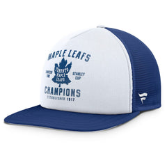 Toronto Maple Leafs Fanatics Decades Collection Foam Front Snapback Hat - White/Blue | Fanatics Clearance