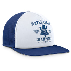 Toronto Maple Leafs Fanatics Decades Collection Foam Front Snapback Hat - White/Blue | Fanatics Clearance