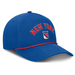 New York Rangers Fanatics Decades Collection A-Frame Rope Adjustable Hat - Royal | Fanatics online
