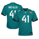 Josh Hines-Allen Jacksonville Jaguars Youth Game Jersey - Teal - Nike