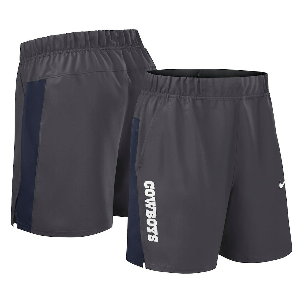 Dallas Cowboys Woven Victory Dri-FIT Shorts - Gray - Nike