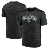 Las Vegas Raiders Primetime Velocity Dri-FIT T-Shirt - Black - Nike