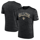 New Orleans Saints Primetime Velocity Dri-FIT T-Shirt - Black - Nike