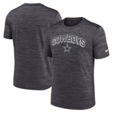 Dallas Cowboys Primetime Velocity Dri-FIT T-Shirt - Charcoal - Nike