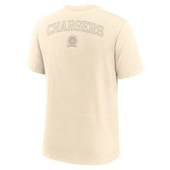 Los Angeles Chargers Glory Tri-Blend T-Shirt - Cream - Nike
