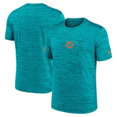 Miami Dolphins Sideline Velocity Dri-FIT T-Shirt - Aqua - Nike