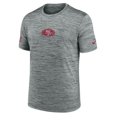 San Francisco 49ers Sideline Velocity Dri-FIT T-Shirt - Gray - Nike