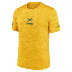Green Bay Packers Sideline Velocity Dri-FIT T-Shirt - Gold - Nike