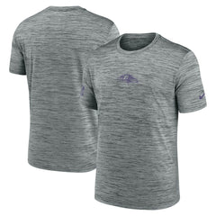 Baltimore Ravens Sideline Velocity Dri-FIT T-Shirt - Gray - Nike