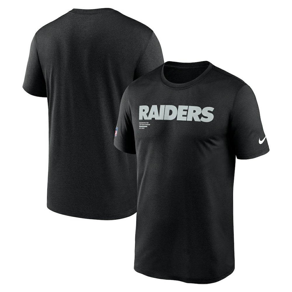 Las Vegas Raiders Sideline Legend Dri-FIT T-Shirt - Black - Nike