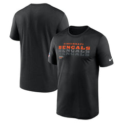 Cincinnati Bengals Sideline Legend Dri-FIT T-Shirt - Black - Nike