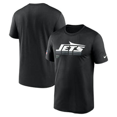 New York Jets Sideline Legend Dri-FIT T-Shirt - Black - Nike