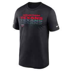 Houston Texans Sideline Legend Dri-FIT T-Shirt - Navy - Nike