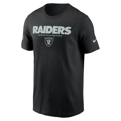 Las Vegas Raiders Sideline Dri-FIT T-Shirt - Black - Nike