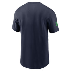 Seattle Seahawks Sideline Dri-FIT T-Shirt - College Navy - Nike